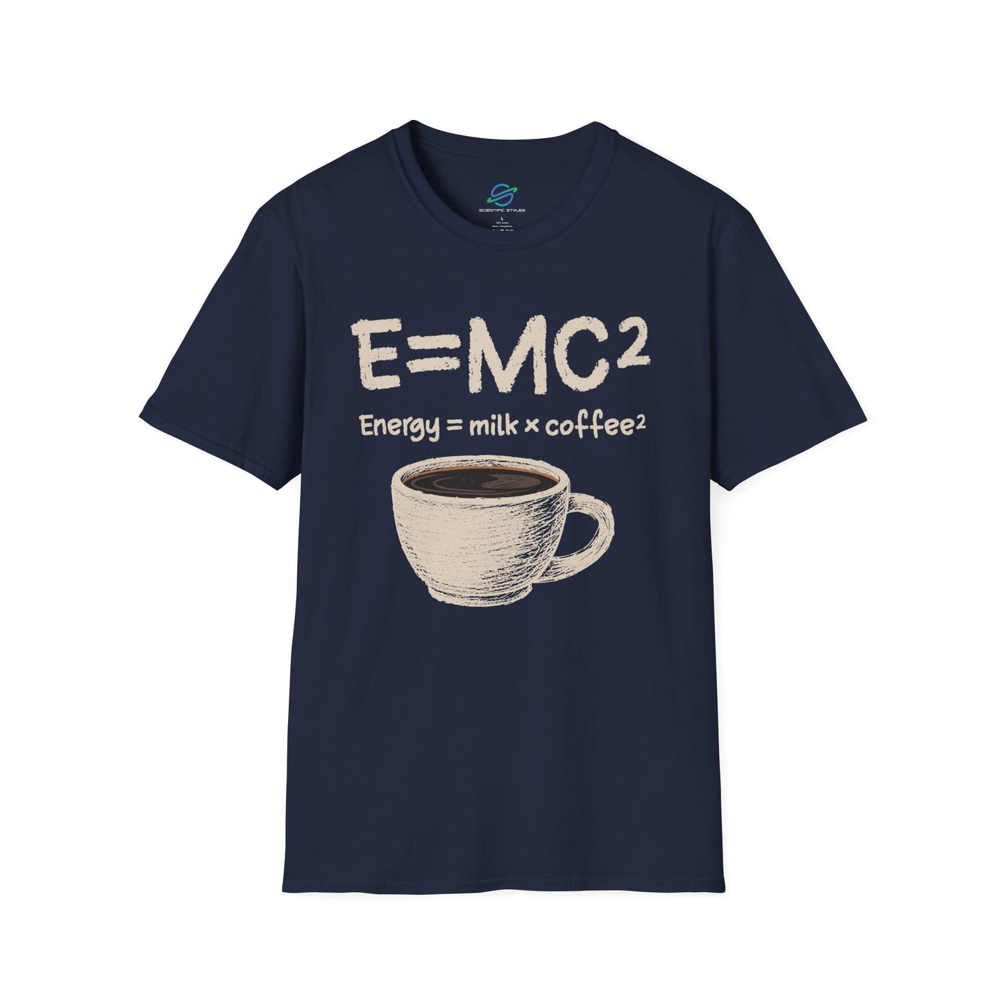 Energy = milk × coffee² T-Shirt