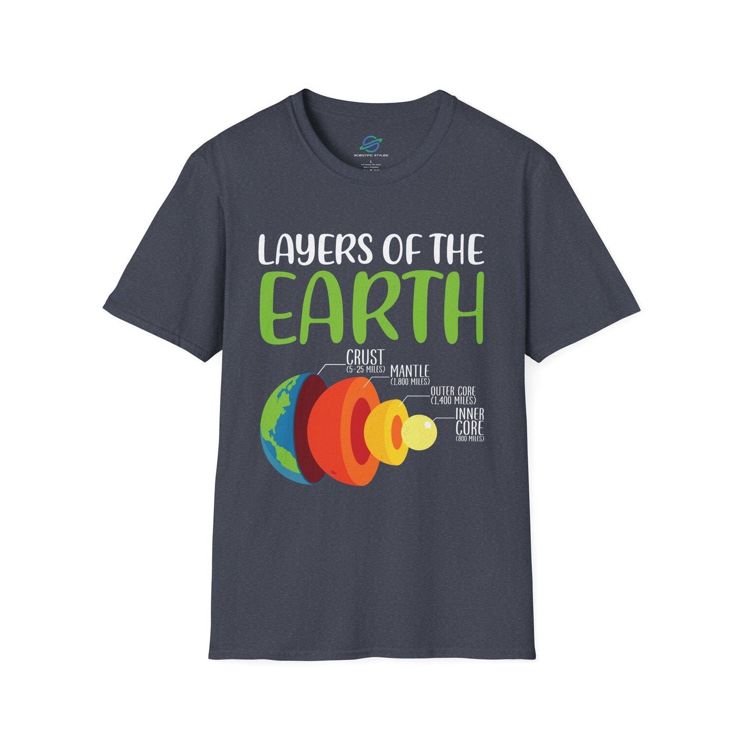 Layers Of The Earth T-Shirt