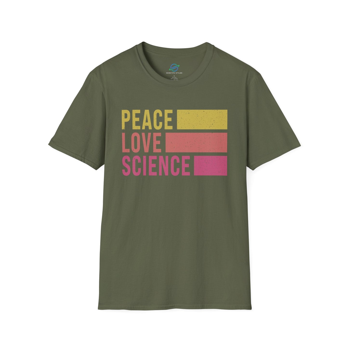 Peace, Love, Science T-Shirt