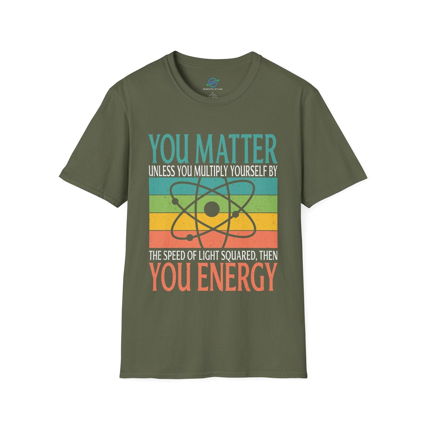 You Matter Then You Energy Retro T-Shirt