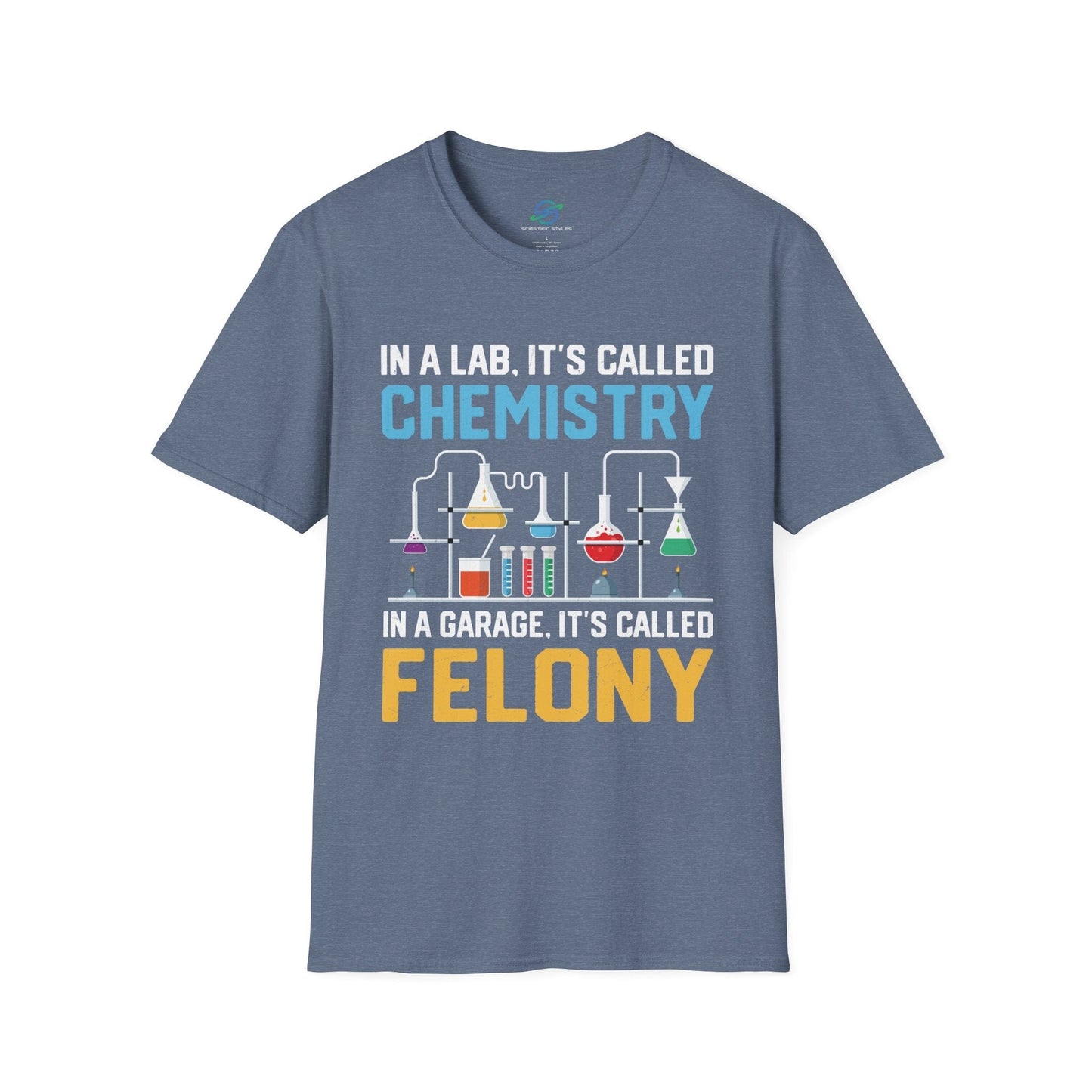 Lab Chemistry vs. Garage Felony T-Shirt
