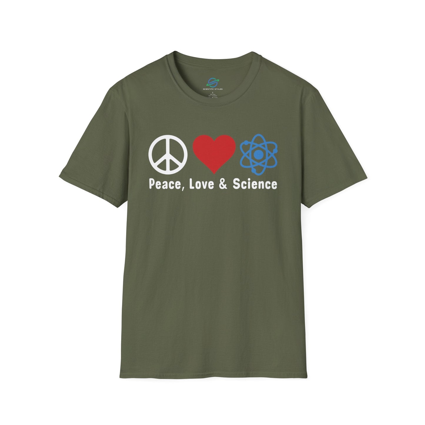 Peace, Love & Science T-Shirt