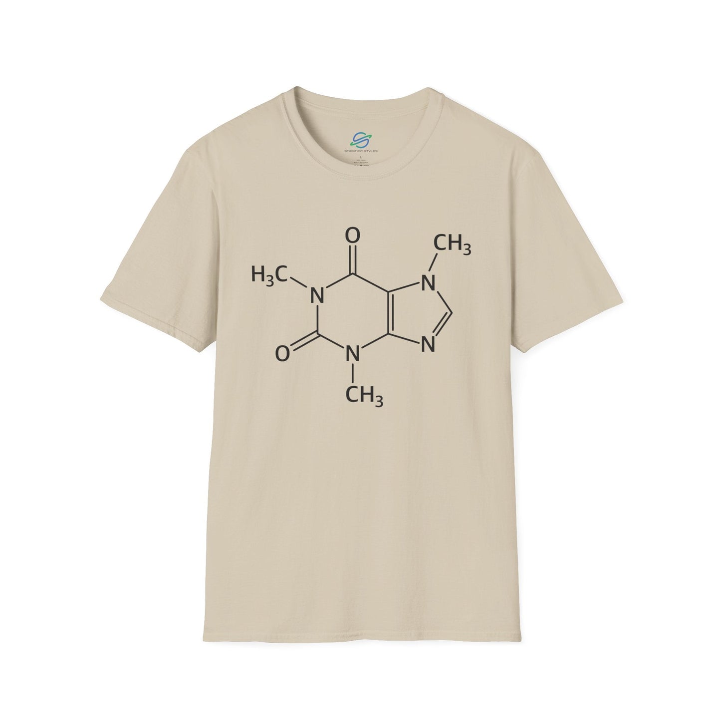 Caffeine Molecule T-Shirt